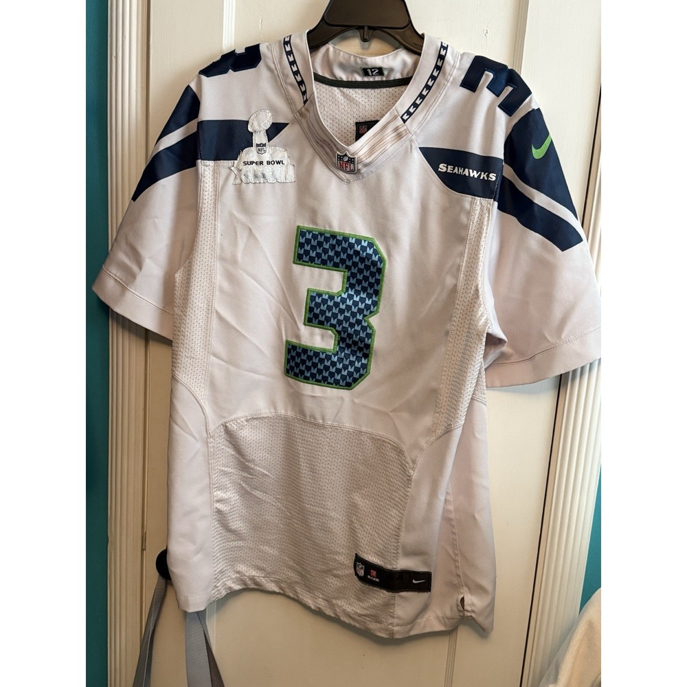 Russell Wilson Super Bowl Xlviii Nike Jersey